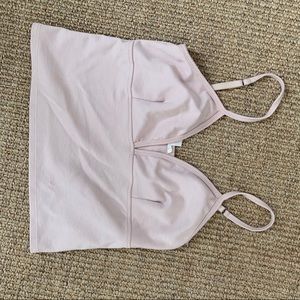 light pink Urban outfitters silence + noise top